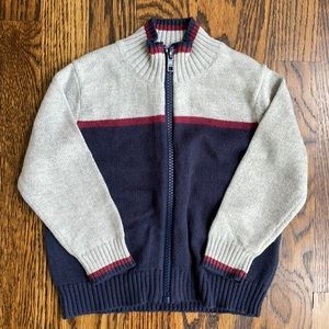 Janie & Jack Full-Zip Sweater